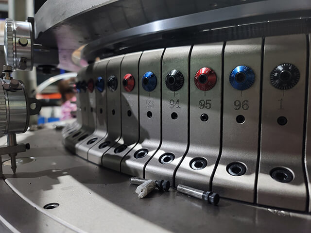 Three Thread Fleece Circular Knitting Machine